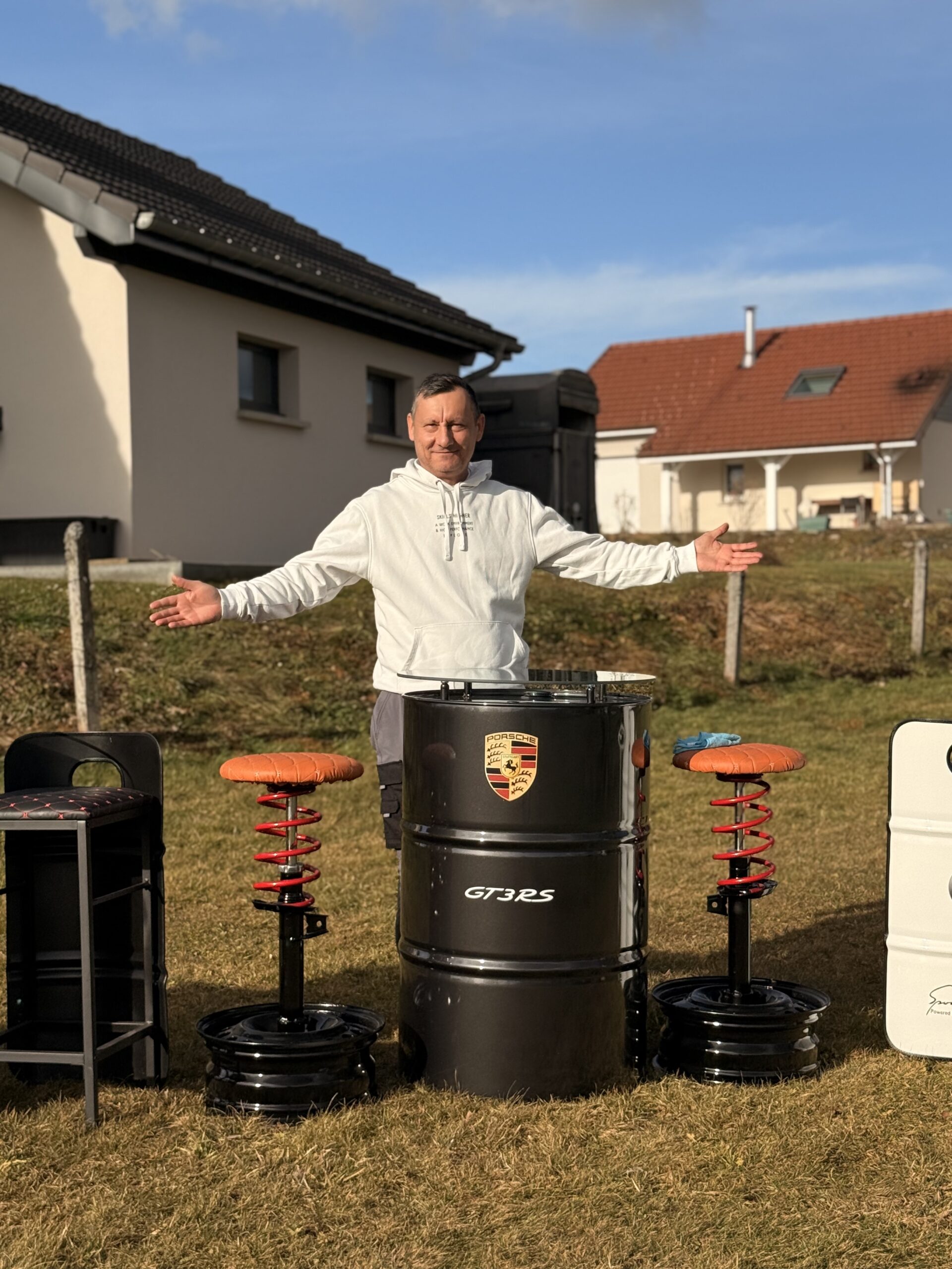 DR DESIGN FUT PERSONNALISE PORSCHE